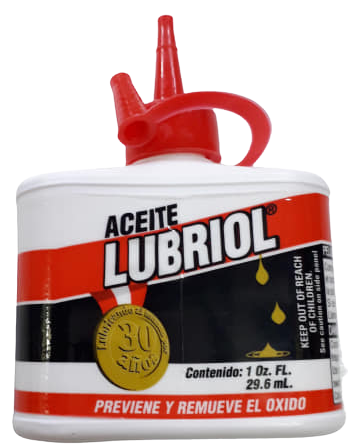 ACEITE LUBRIOL 1 ONZAS 6X24