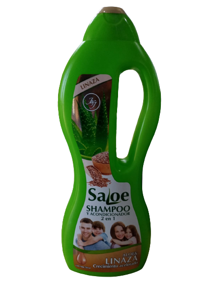 SHAMPOO SALOE 2EN1 ALOE Y LINAZA 750ML X12