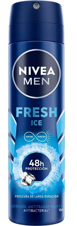 NIVEA AEROSOL MEN FRESH ICE 150ML X12