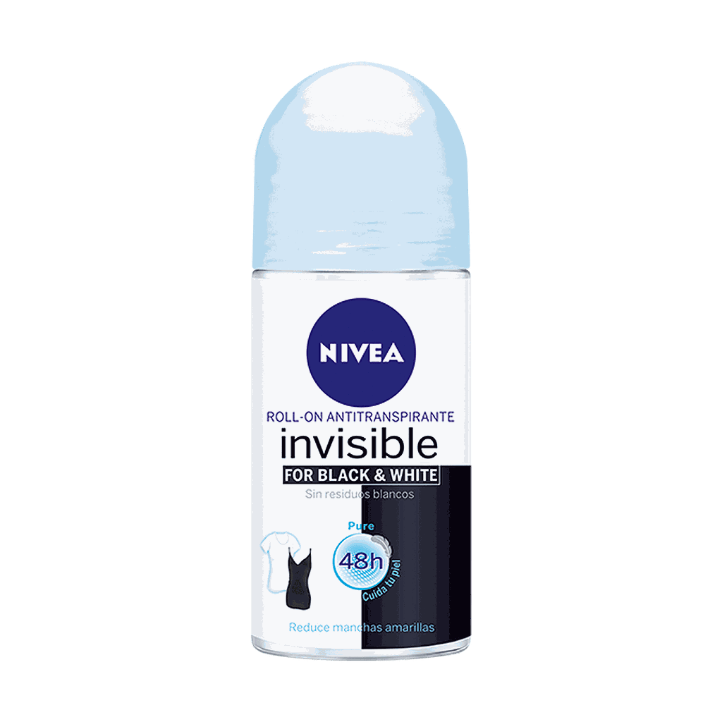NIVEA ROLLON INVISIBLE PURE 50ML X12