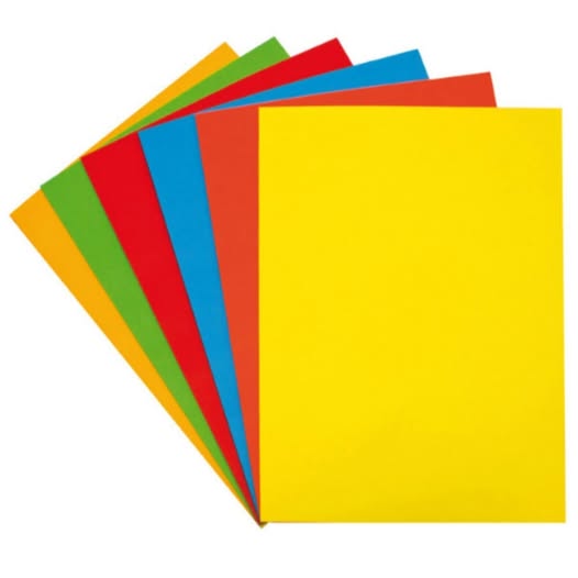 HOJAS IRIS COLORES 80G T/OFICIO