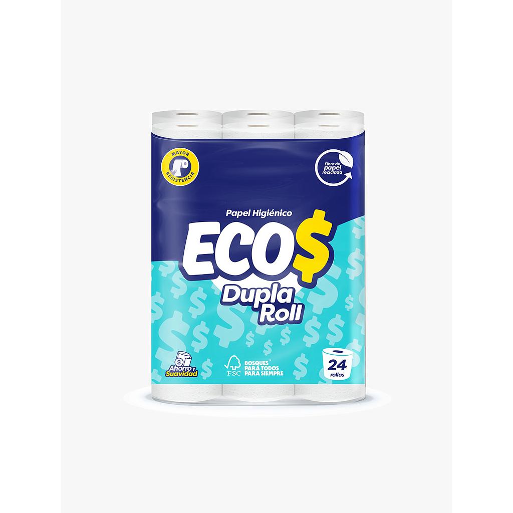 PAPEL HIG ECOS DUPLA ROLL IND 280HD 2X24