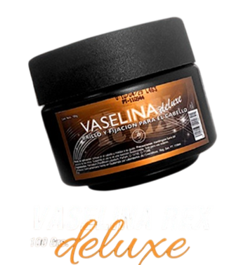 VASELINA REX DELUXE NEGRO 100G X24