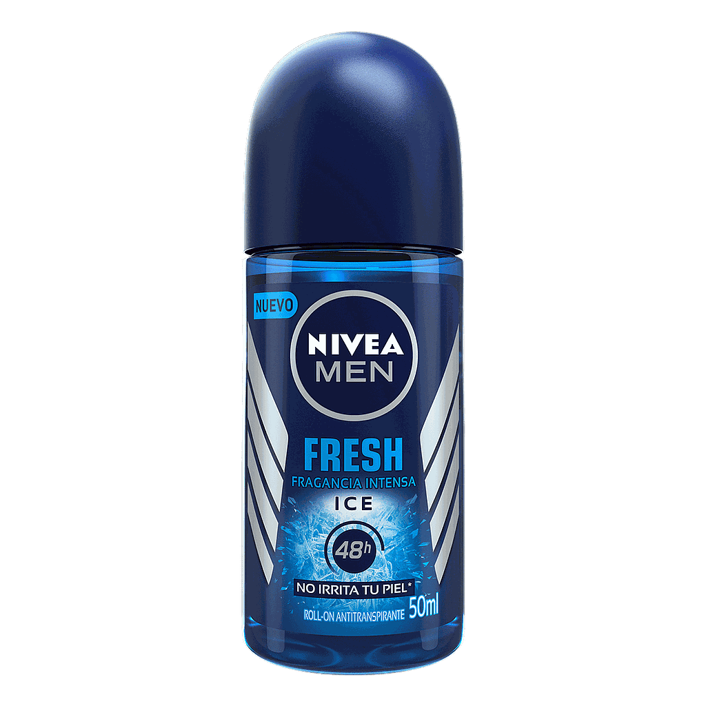 NIVEA ROLLON MEN FRESH ICE 50ML X12
