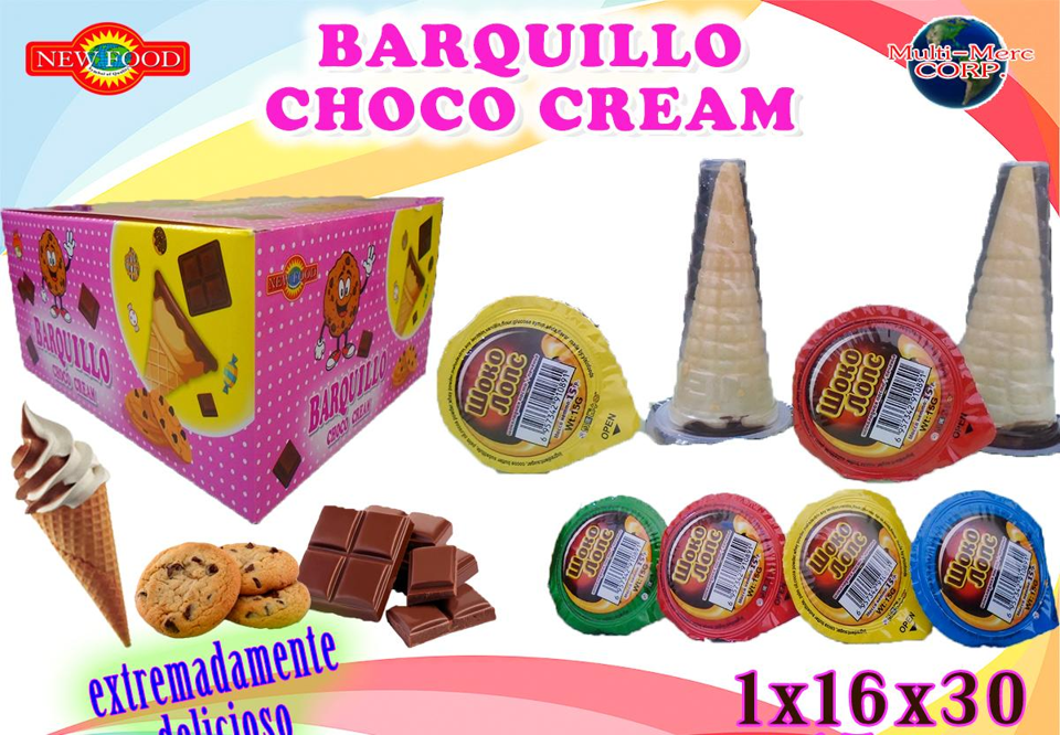 BARQUILLO GT NEW FOOD 16X30PZ
