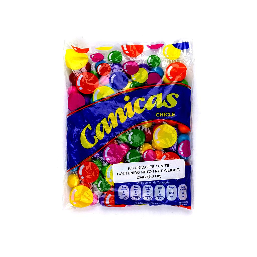 CHICLE CANICAS CHIBOLON 18 BOLSAS X100