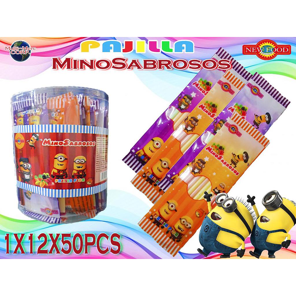 PAJILLA MINIOSABROSO NEW FOOD 12X50PZ