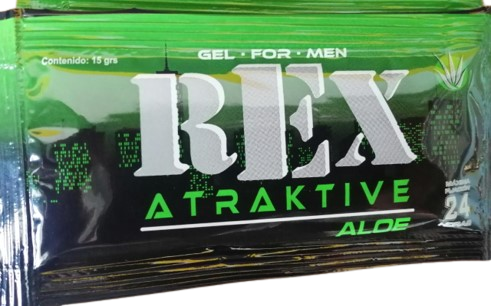 GELATINA REX ALOE SACHET 15G 6X28