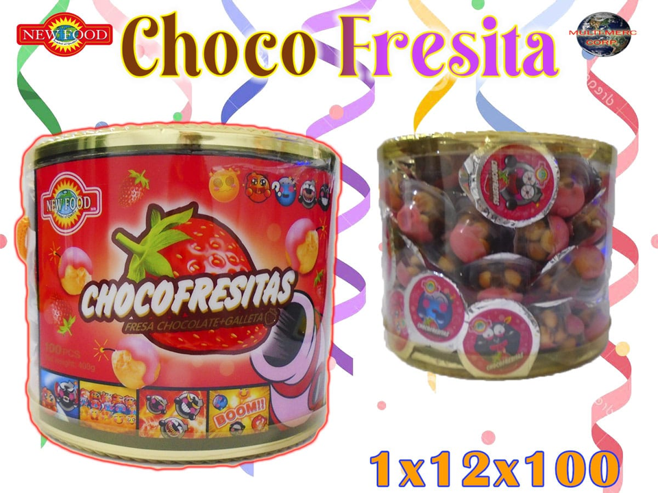 CHOCO FRESITA NEW FOOD 12X100PZ