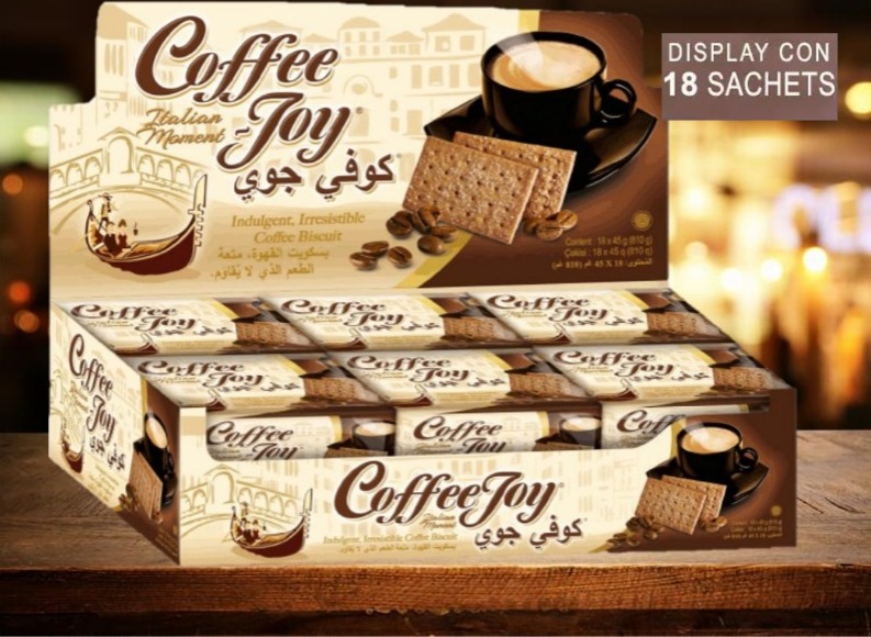 GALLETA DE CAFE COFFEE JOY 45G 6X18