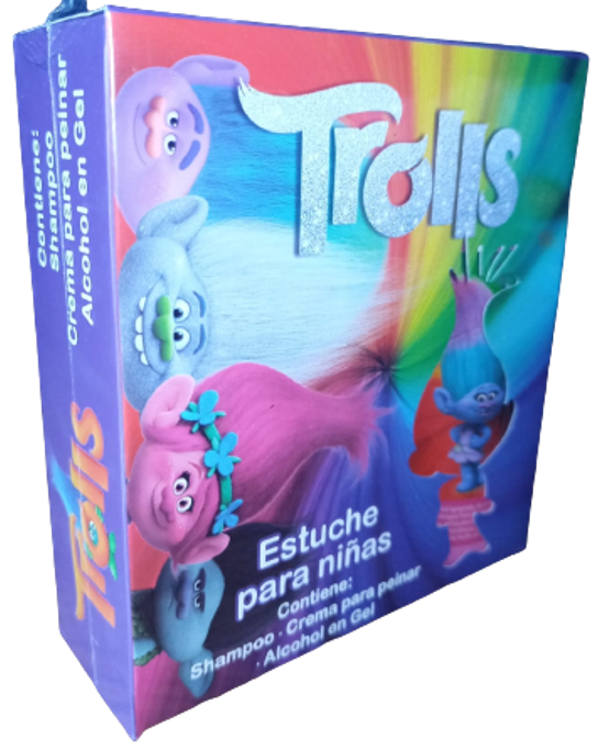 ESTUCHE TROLLS 120ML 24X3