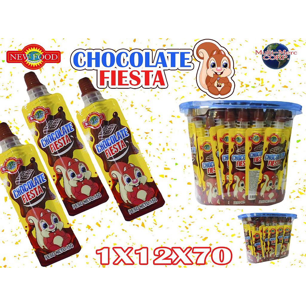 CHOCO FIESTA NEW FOOD 1X12X70PZ