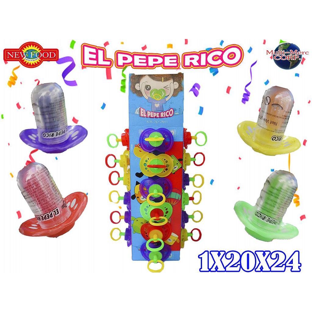 PEPE RICO NEW FOOD 1X20X24PZ