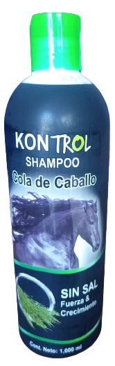 SHAMPOO KONTROL SIN SAL LITRO COLA DE CABALLO X12