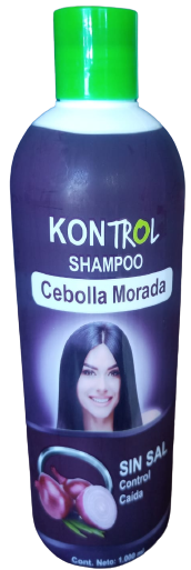 SHAMPOO KONTROL SIN SAL LITRO CEBOLLA MORADA X12