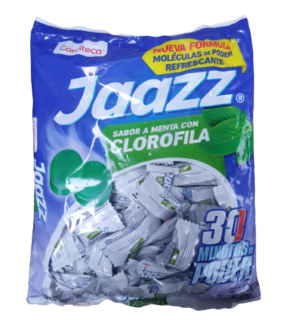 DULCE MENTOLADO JAAZZ CLOROFILA 30X100X1