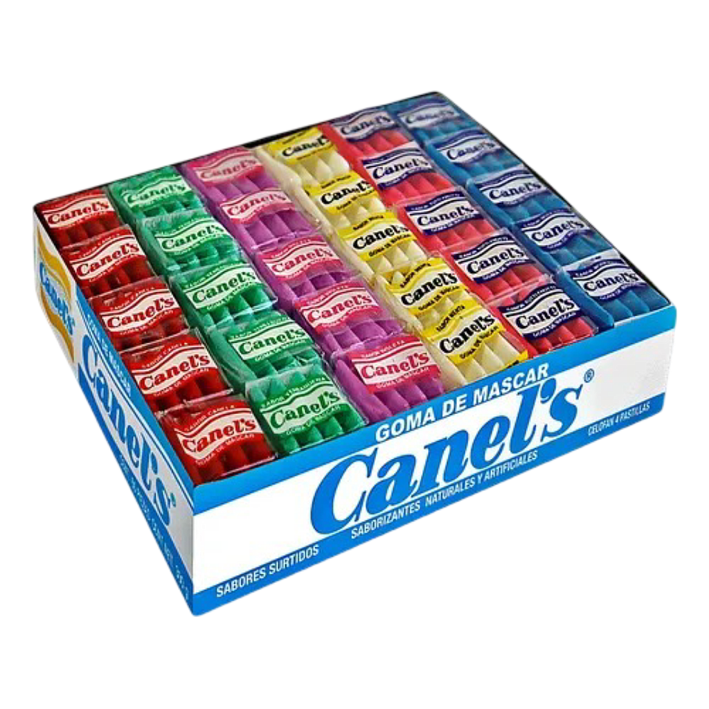 GOMA DE MASCAR CANEL'S 4PS BIPACK ORIGINAL 24X100
