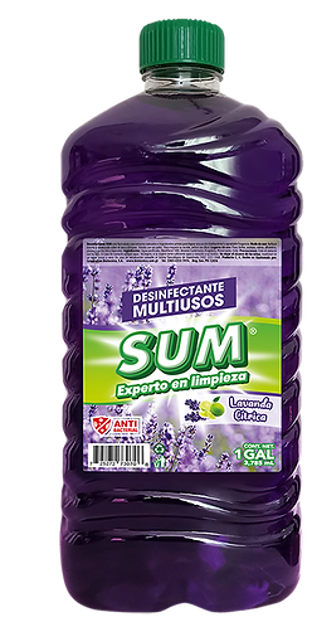 SUM DESINFECTANTE GALON LAVANDA X4