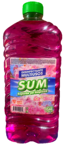 SUM DESINFECTANTE GALON FLORAL X4