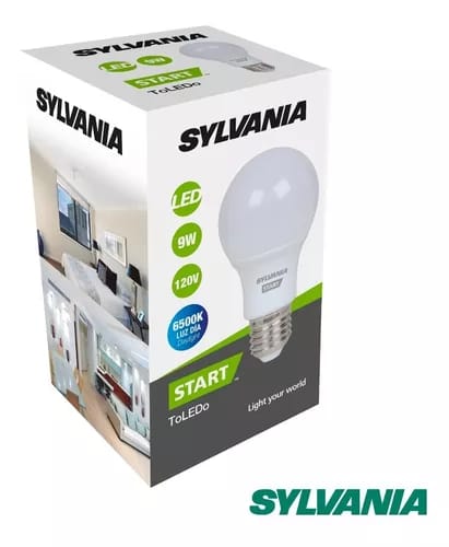 BOMBILLA SYLVANIA LED START 9W X100