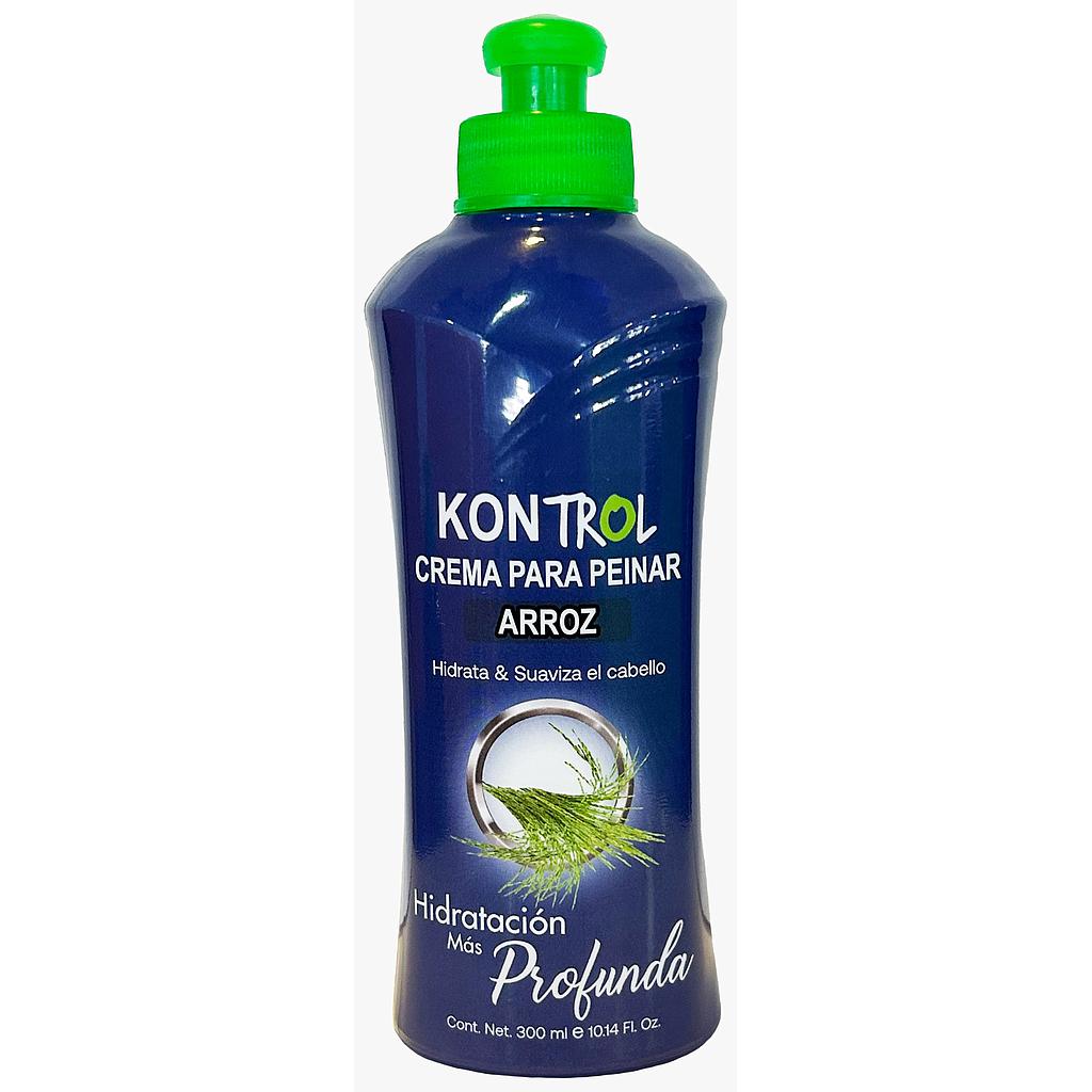 CREMA P/PEINAR KONTROL ARROZ 300ML X24