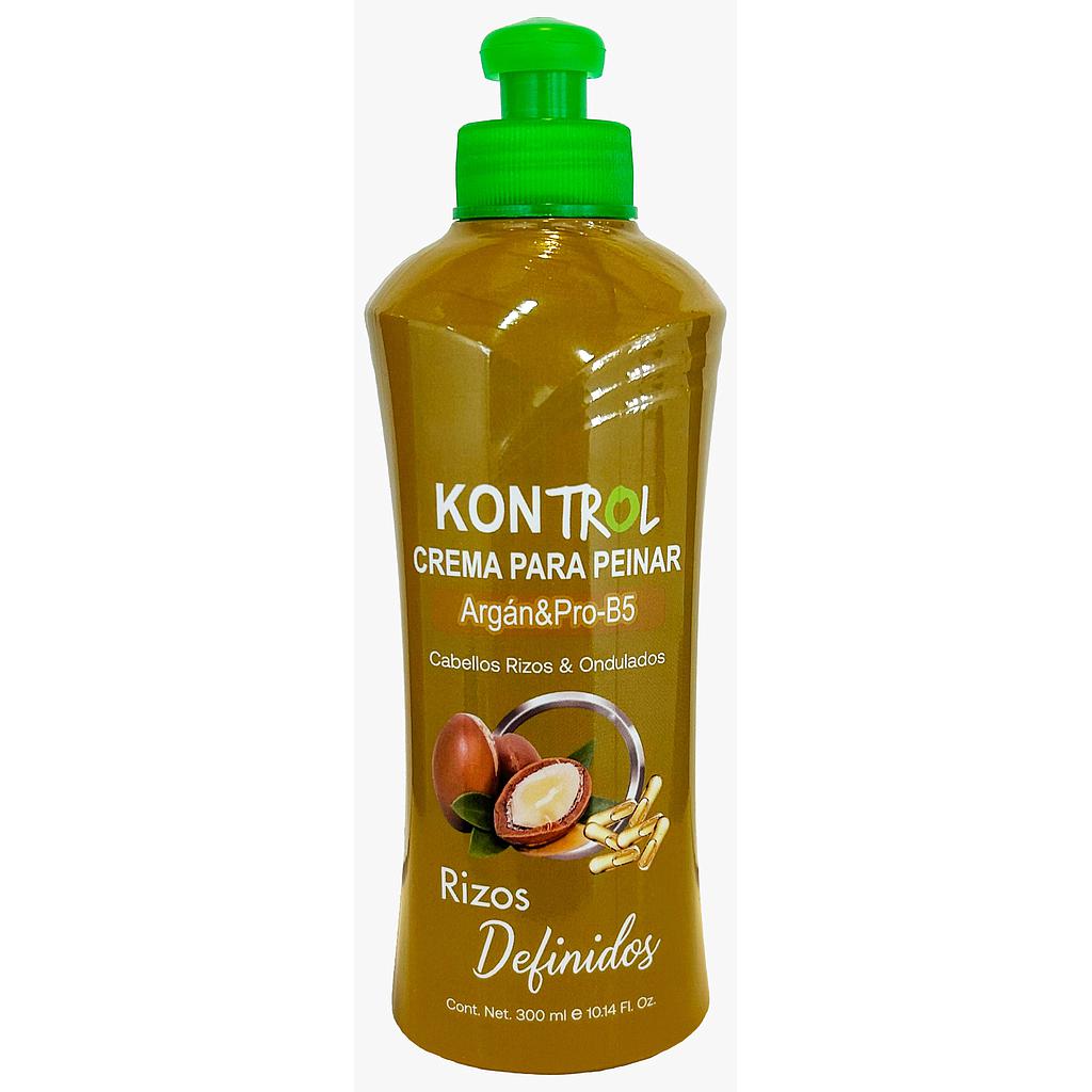 CREMA P/PEINAR KONTROL ARGAN Y PRO B-5 300ML X24