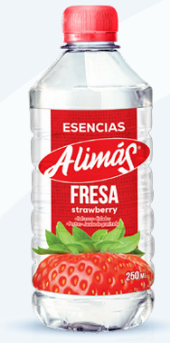 ESENCIA ALIMAS FRESA 250ML X24