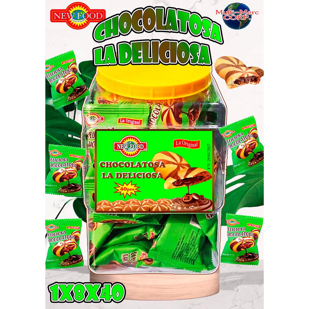 CHOCOLATOSA LA DELICIOSA NEW FOOD 8X40