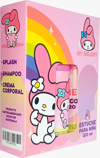 ESTUCHE MY MELODY 120ML24X3