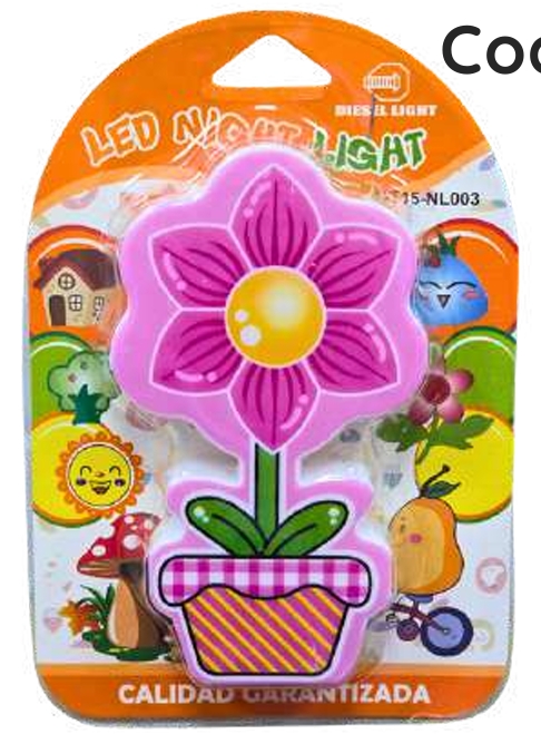 LAMPARA DE NOCHE FLOR DT15-NL003 X240