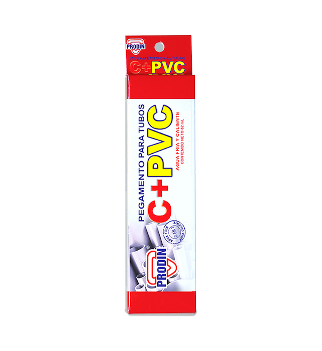 PEGAMENTO PVC PRODIN 124ML X24