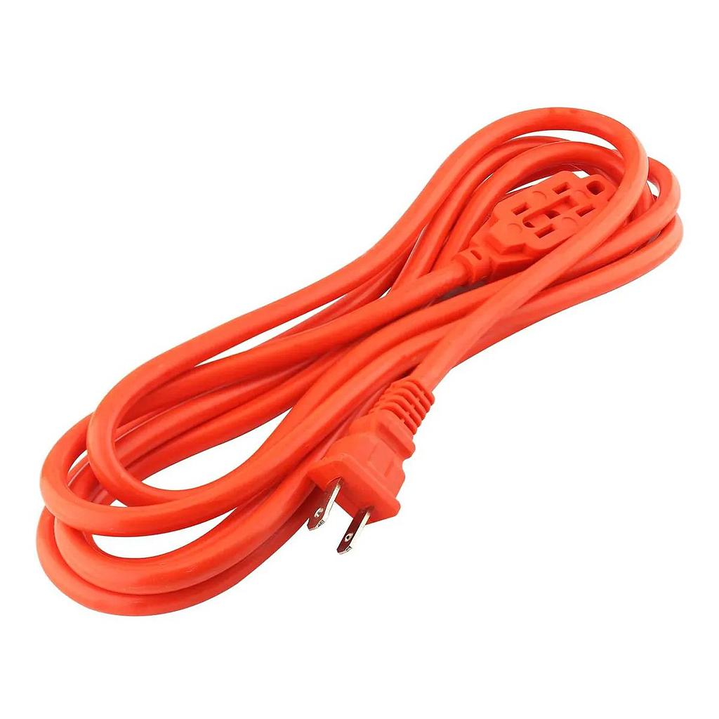 EXTENSION ELECTRICA PRIXMA NARANJA 2X14AWG 8M X20