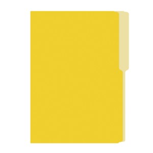 FOLDER FLASHFILE OFICIO AMARILLO 5X100