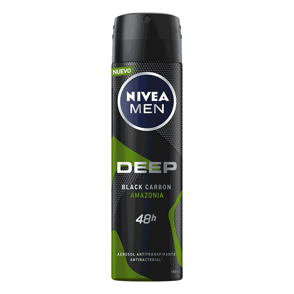 NIVEA AEROSOL MEN DEEP AMAZONIA 150ML X12