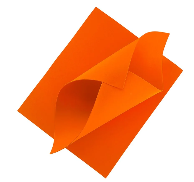 FOAMY HOJA LISO FAST NARANJA X25