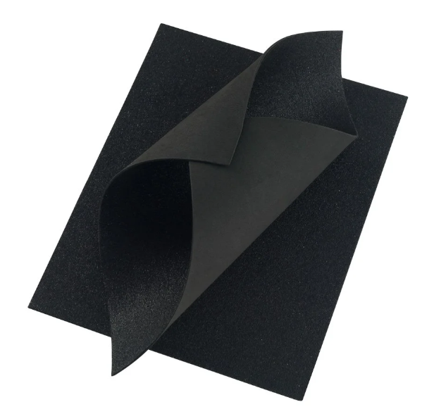 FOAMY HOJA DIAMANTINA FAST NEGRO X10