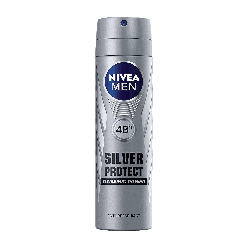 NIVEA AEROSOL MEN SILVER PROTECT 150ML X12