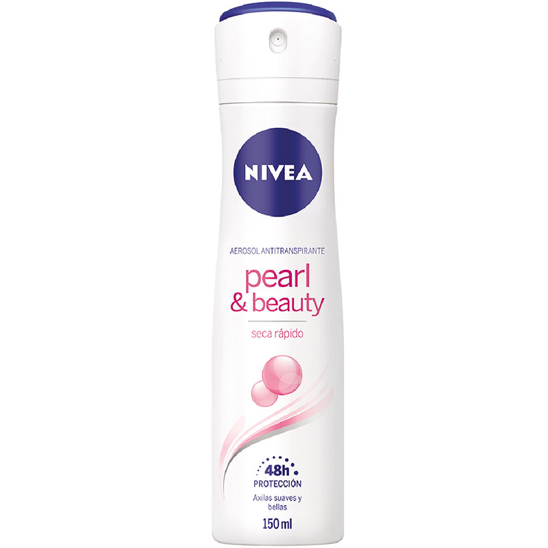 NIVEA AEROSOL PEARL BEAUTY 150ML X12