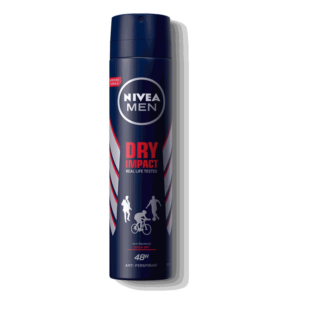 NIVEA AEROSOL MEN DRY IMPACT 150ML X12
