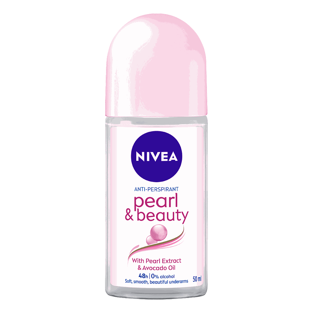 NIVEA ROLLON PEARL BEAUTY 50ML X12