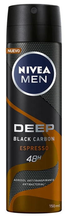 NIVEA AEROSOL MEN DEEP EXPRESO 150ML X12