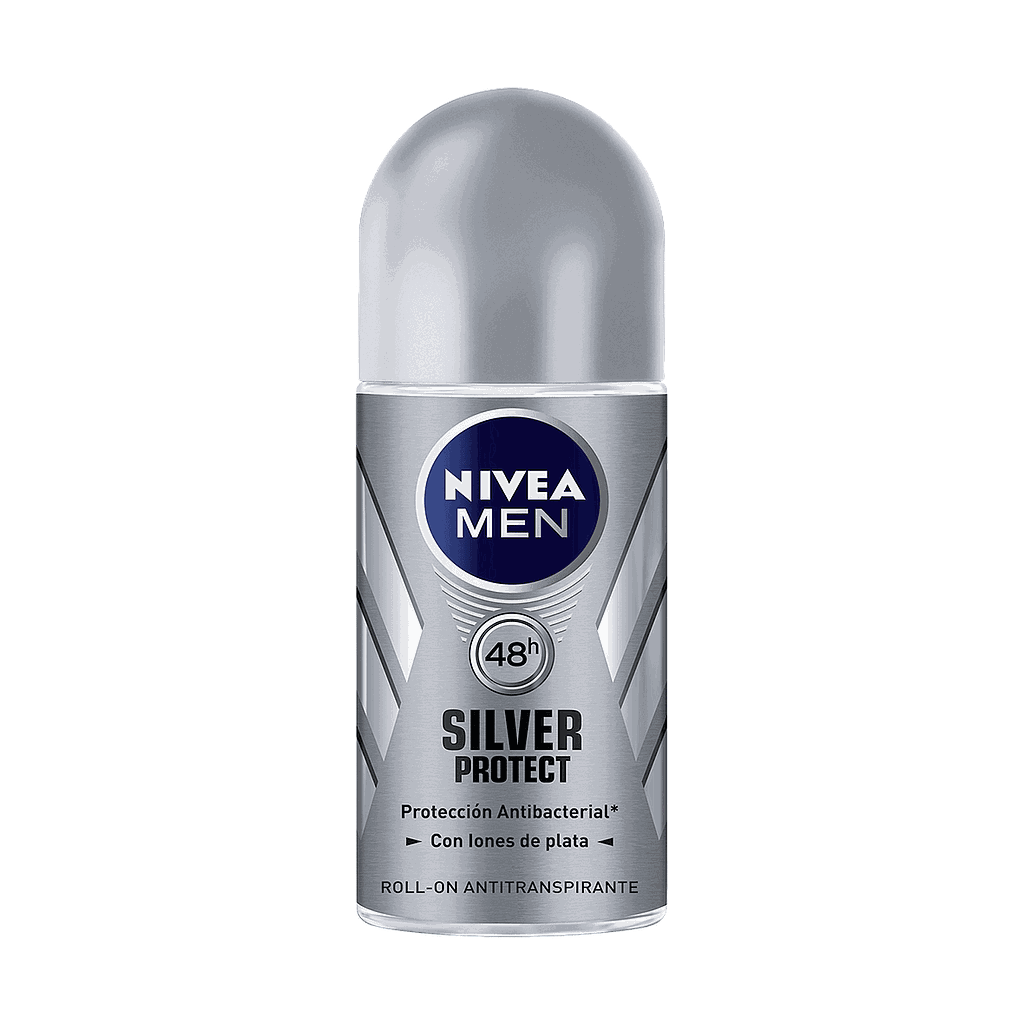 NIVEA ROLLON MEN SILVER PROTECT 50ML X12