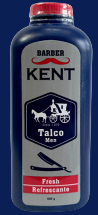 TALCO BARBER KENT FRESH 400 GRS