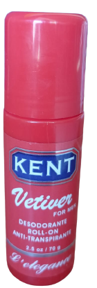 KENT ROLLON VETIVER 70G X36