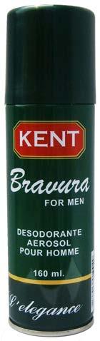 KENT AEROSOL BRAVURA 160ML X36
