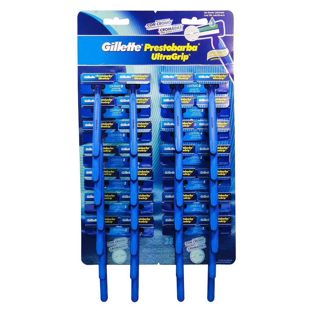 PRESTOBARBA ULTRAGRIP 24+4 X24