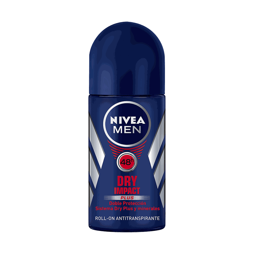 NIVEA ROLLON MEN DRY IMPACT 50ML X12