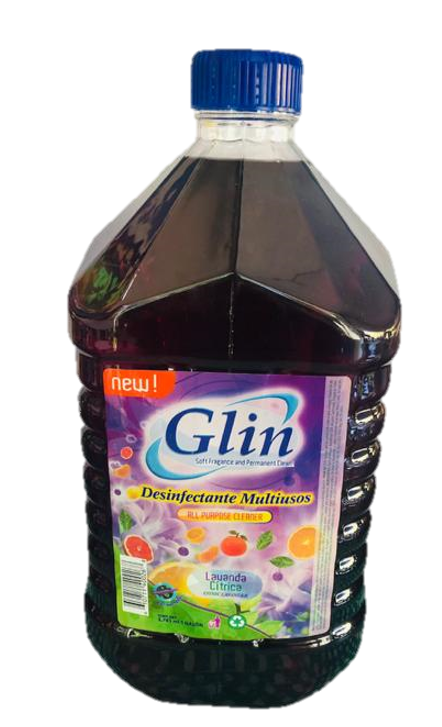 GLIN DESINFECTANTE GALON LAVANDA X4