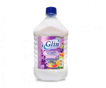 GLIN CERA LIQUIDA GALON LAVANDA X4