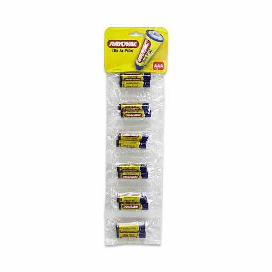 RAYO VAC BATERIA AAA 4LP 12Tx6P